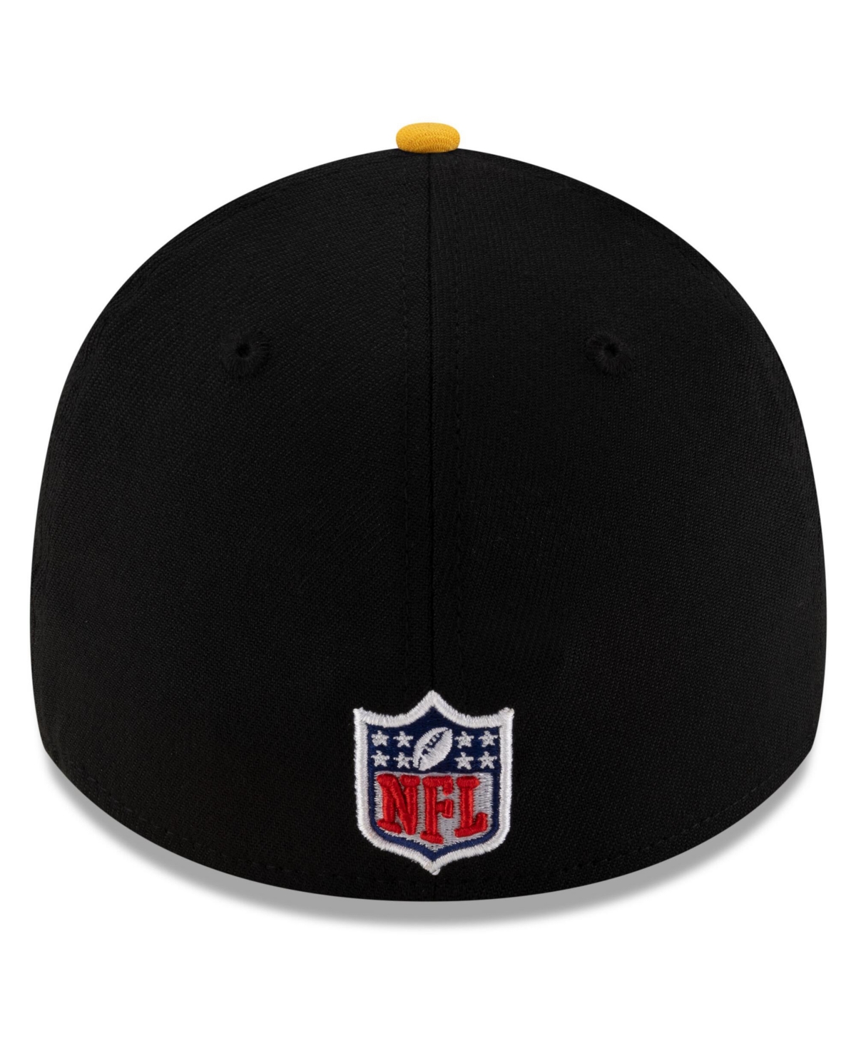 New Era Men's Black/yellow Pittsburgh Steelers 2025 Nfl Draft 9forty A-frame M-crown Adjustable Hat In Black,yellow