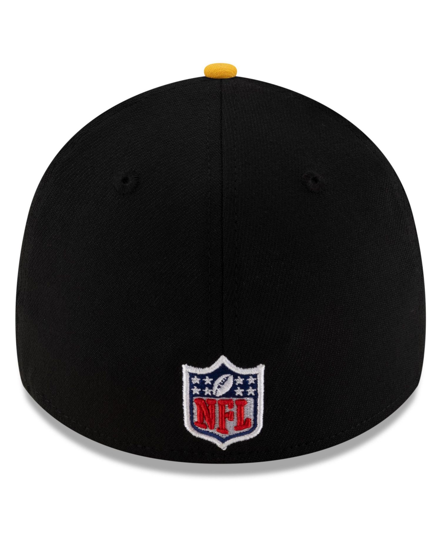 Men's Black/Yellow Pittsburgh Steelers 2025 NFL Draft 39THIRTY Flex Hat