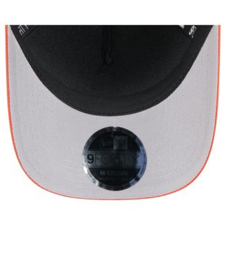 Men's Black/Orange Cincinnati Bengals 2025 NFL Draft 9FORTY A-Frame M-Crown Adjustable Hat