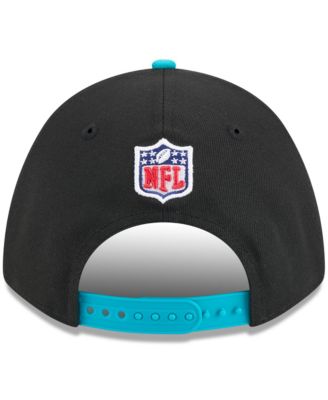 Men's Black/Aqua Miami Dolphins 2025 NFL Draft 9FORTY A-Frame M-Crown Adjustable Hat