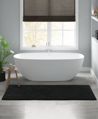 Splendor Reversible Tufted Cotton Bath Rug, 21" x 34"