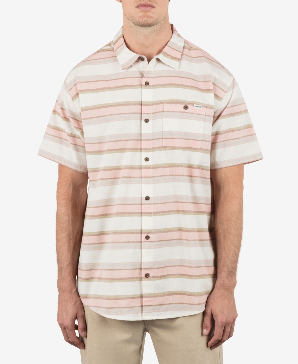 Men's Lido Stripe Short Sleeve Shirt - Submarine