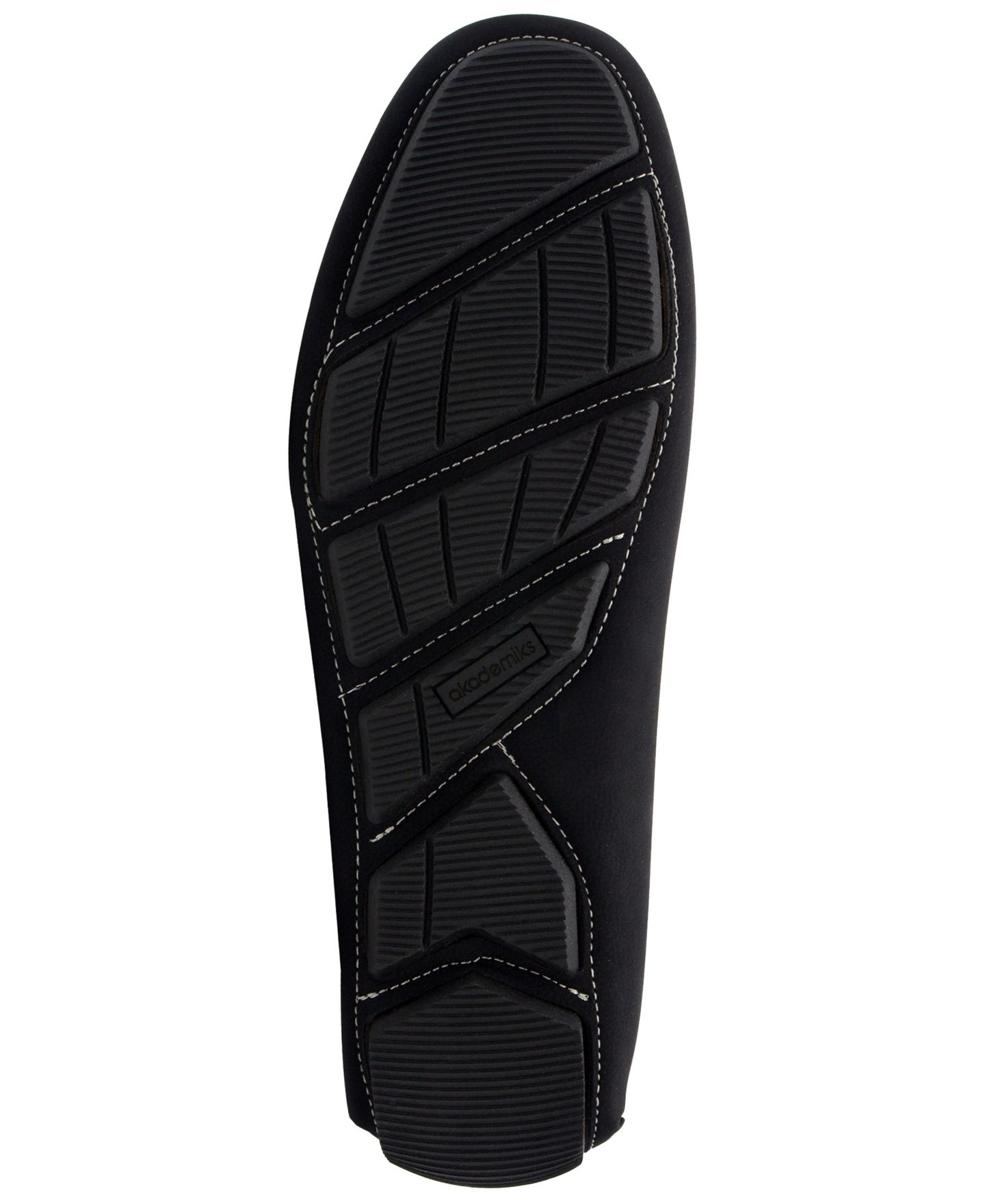 Мужские туфли Akademiks Weston Slip-On Buckle, цвет: Чёрный — фото 5