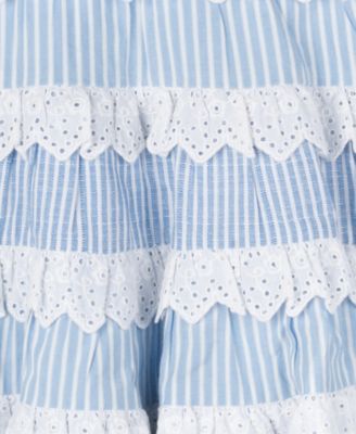 Baby Girls' Striped Yarn-Dyed Dress  