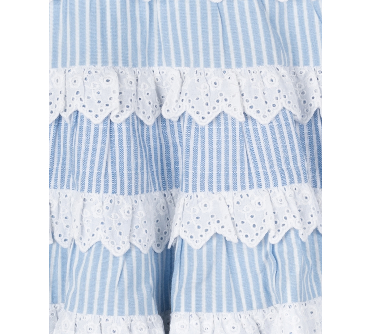 Rare Editions Baby Girls' Striped Yarn-Dyed Dress