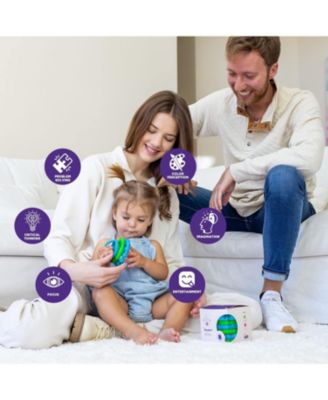 Toddler Stacking Silicone Stacking Toy – Premium Stacking Toys for Teething – Interactive and Fun Stacking Toys Made of Soft Silicone – Teeth Soothing 6-12 Month Toys Developmental Multicolor