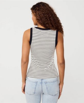 Women's Drapey Rib Fitted Tank Top
