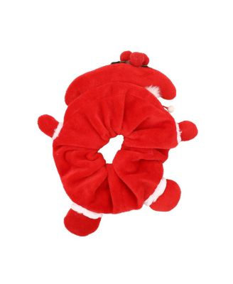 Holly & Ivy Hood Red Scrunchie