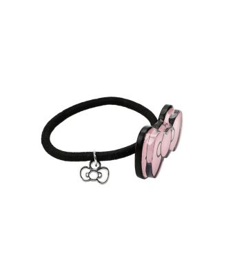 Character & Bow 2-Piece Stretchy Hair Tie Set