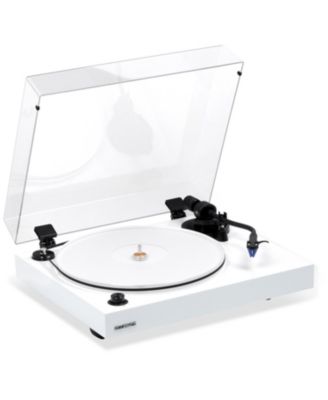 RT85 High-Fidelity Vinyl Turntable with Ortofon 2M Blue Cartridge, Acrylic Platter, Speed Control, and Vibration Isolation