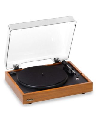 Montrose Wireless Turntable with Audio-Technica Stylus, Bluetooth, MP3 Recording, Speed Control, Built-in Preamp