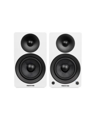 high-fidelity, Bluetooth-enabled, belt-drive, built-in preamp, 90W Class D amplified vinyl turntable system with stereo speakers, stylus.