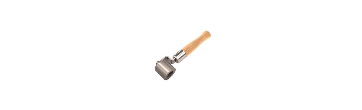 19-131 Seam Roller - 2-inch Inside Radiusius - Silver