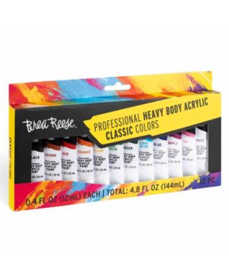 Professional Heavy Body Acrylics: Classic Colors - 12ct