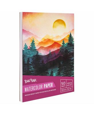 Paper Pad: Watercolor - 9x12"