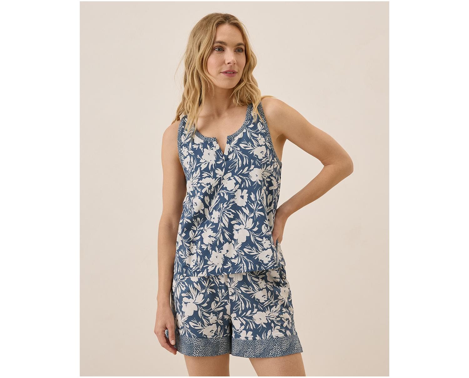 Women's Organic Cotton Staycation Sleep Tank