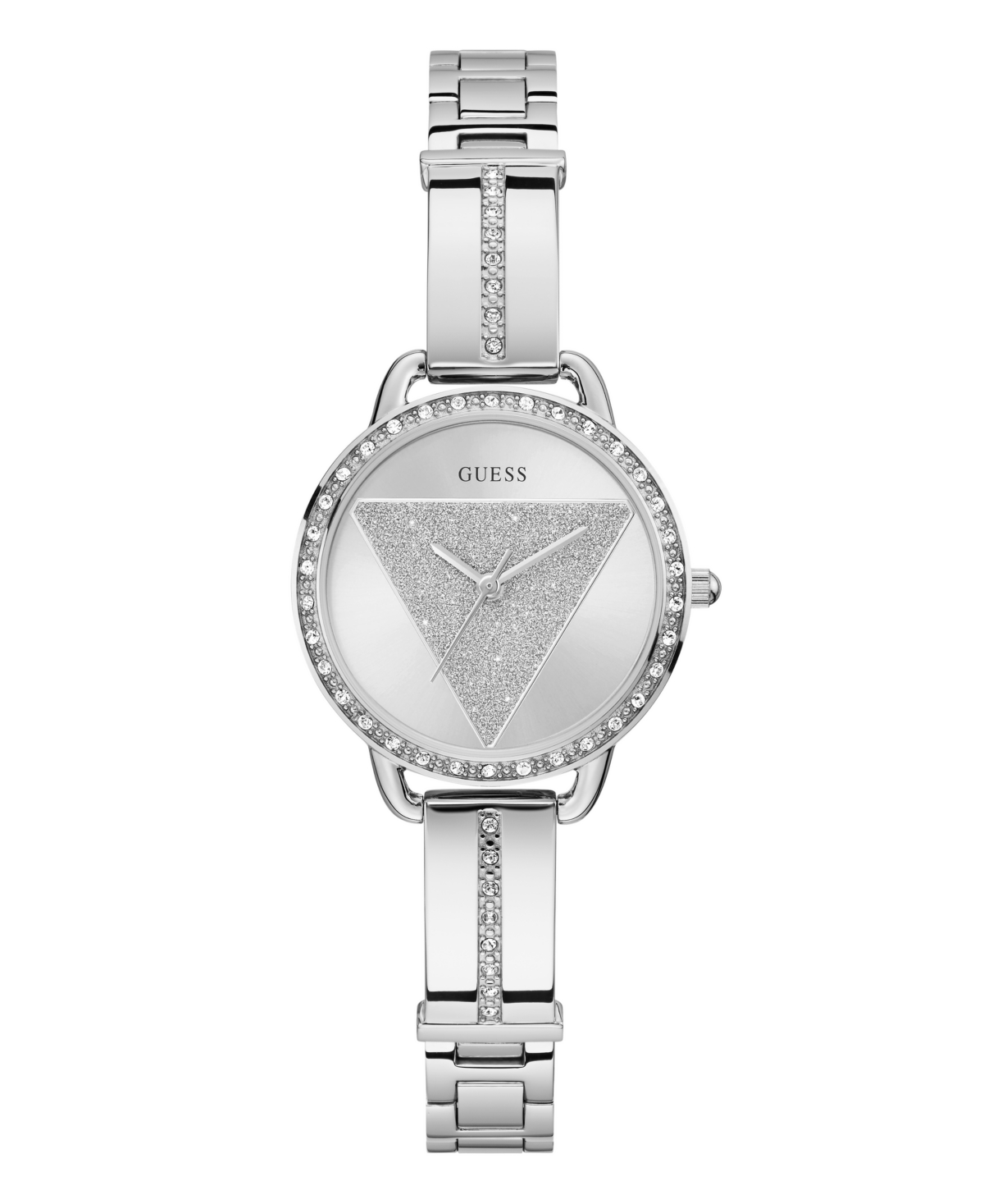 Women's Analog Silver-Tone Stainless Steel Watch, 30mm - Silver-Tone