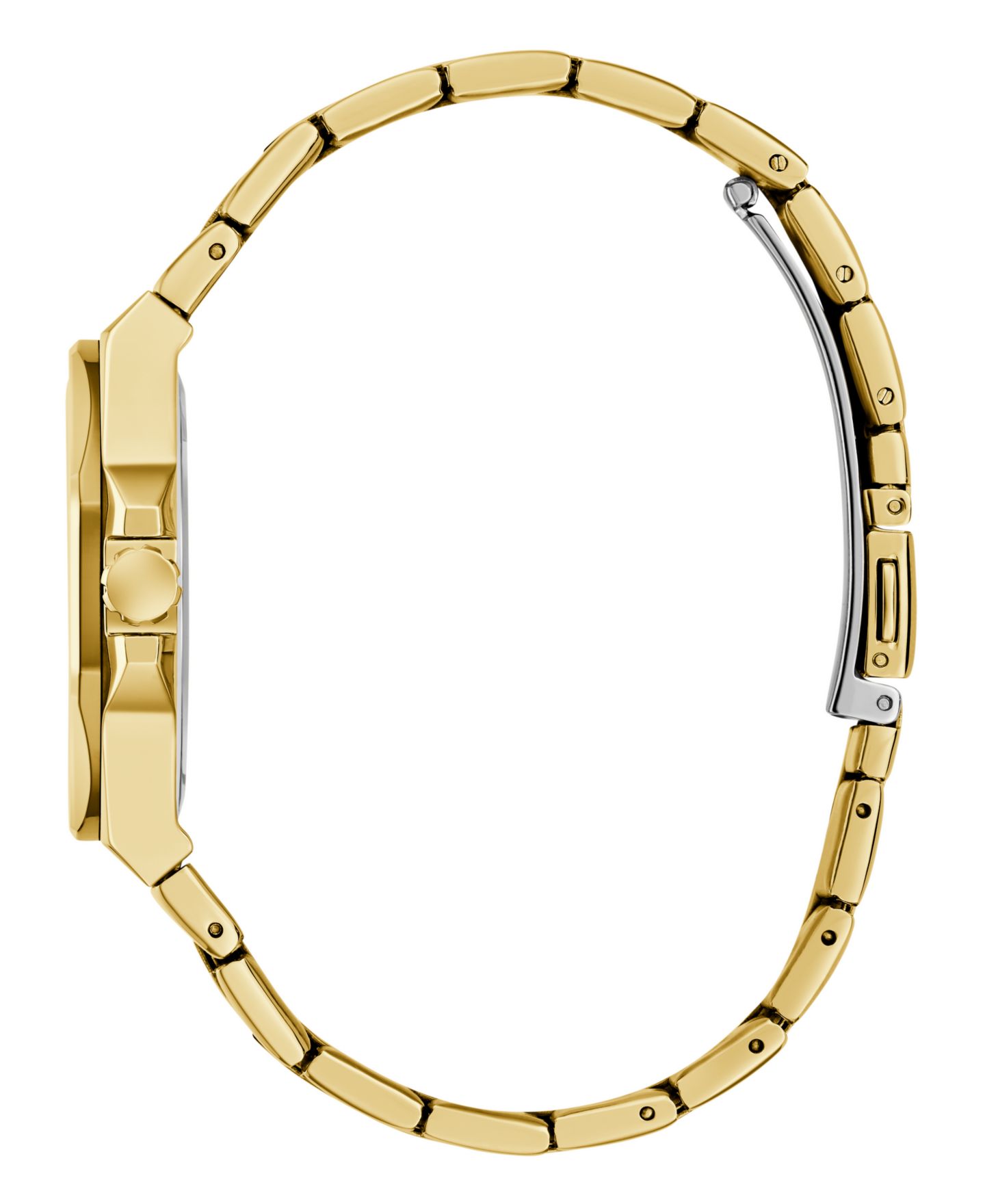 Женские часы GUESS Analog Gold-Tone Stainless Steel Watch, 34mm — фото 2