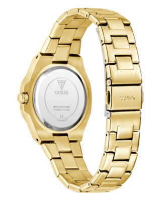 Women's Analog Gold Tone Stainless Steel Watch, 34mm
