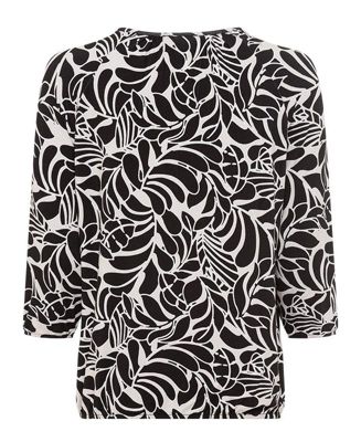Women's Statement Leaf Print