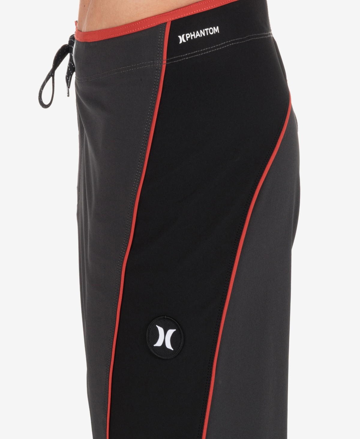 Hurley Men's Phantom Weekender Blocked 21 Boardshorts In Dark Stone Gray