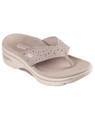 Skechers - Women's GO WALK Arch Fit 2.0 - Claire Slide Sandals from Finish Line