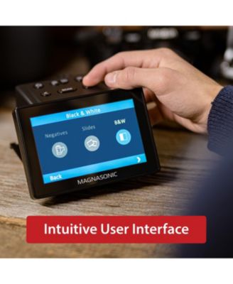 25MP Film Scanner with 32GB SanDisk SD Card, For 35mm/126/110/Super 8 Film & 135/126/110 Slides