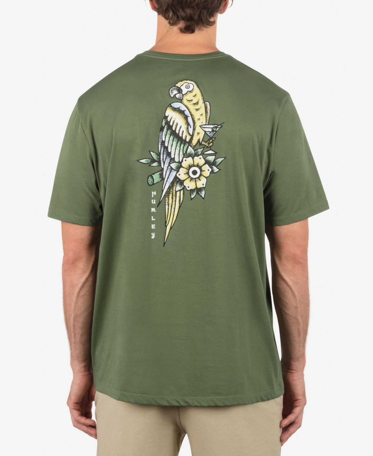 Men's Parrot Lad Short Sleeve T-Shirt - Malverde