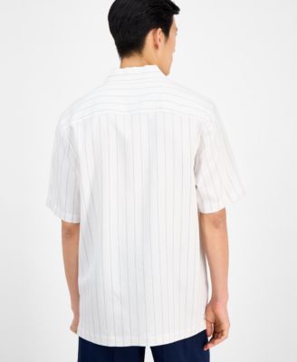 Men's Stripe Shirt, Exclusively at Macy's