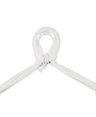 Caribbean Style Extra Large Hanging Rope Hammock Chair Swing for Backyard and Patio