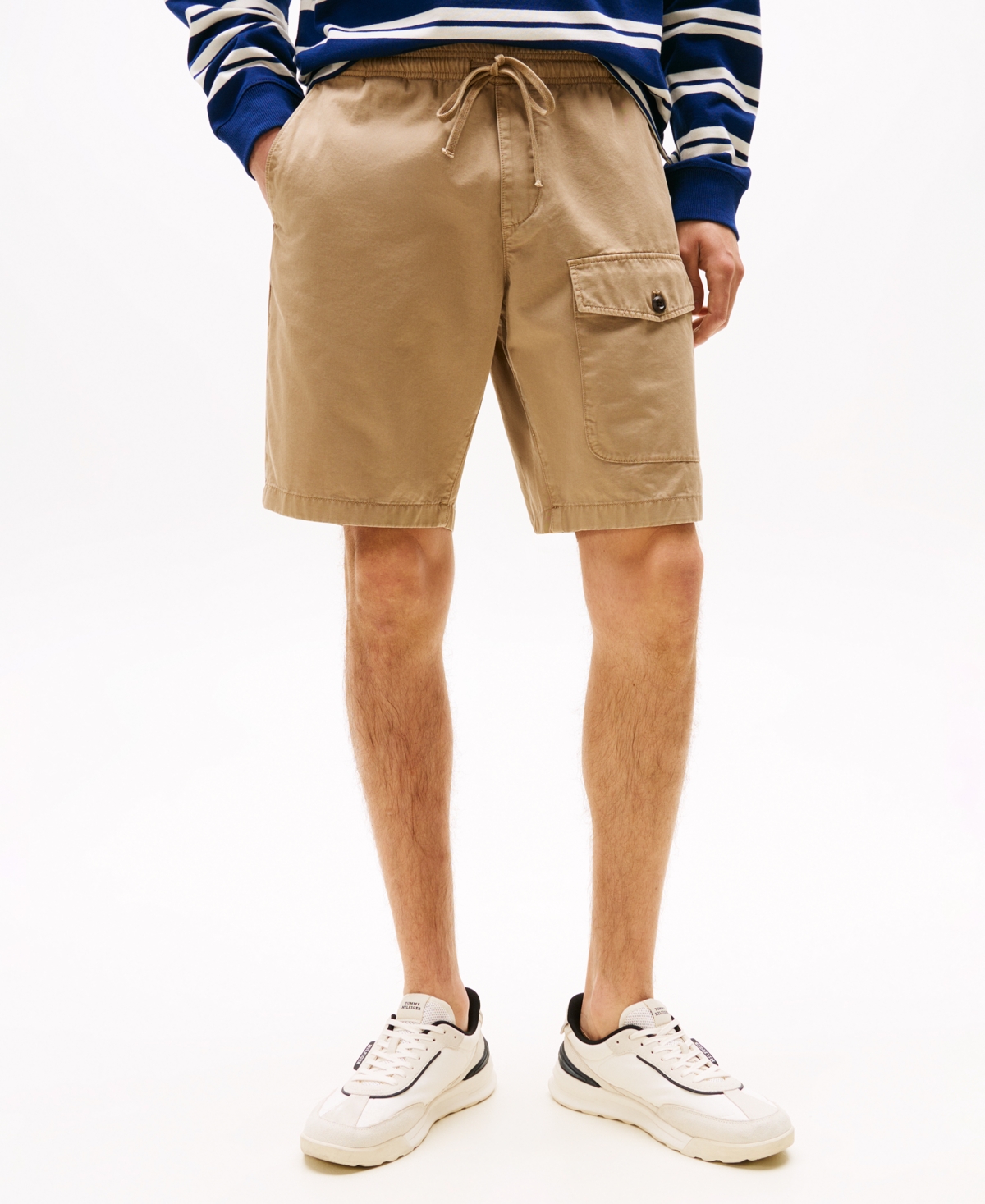 Tommy Hilfiger Relaxed Fit Twill Cargo Short In Neutral