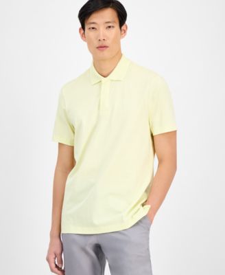 Alfani - Men's Regular-Fit Mercerized Polo Shirt
