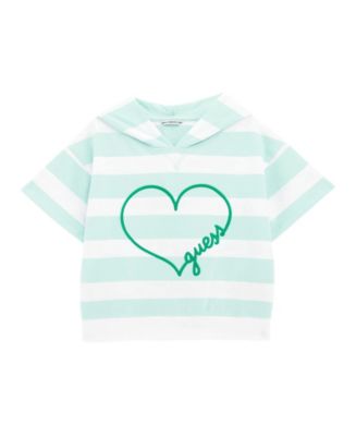 The Children's Place Girls' Short Sleeve Active Top With Tie Front