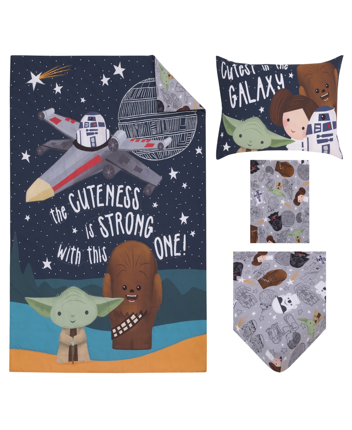 Star Wars Welcome To The Galaxy 4-pc. Comforter Set, Toddler