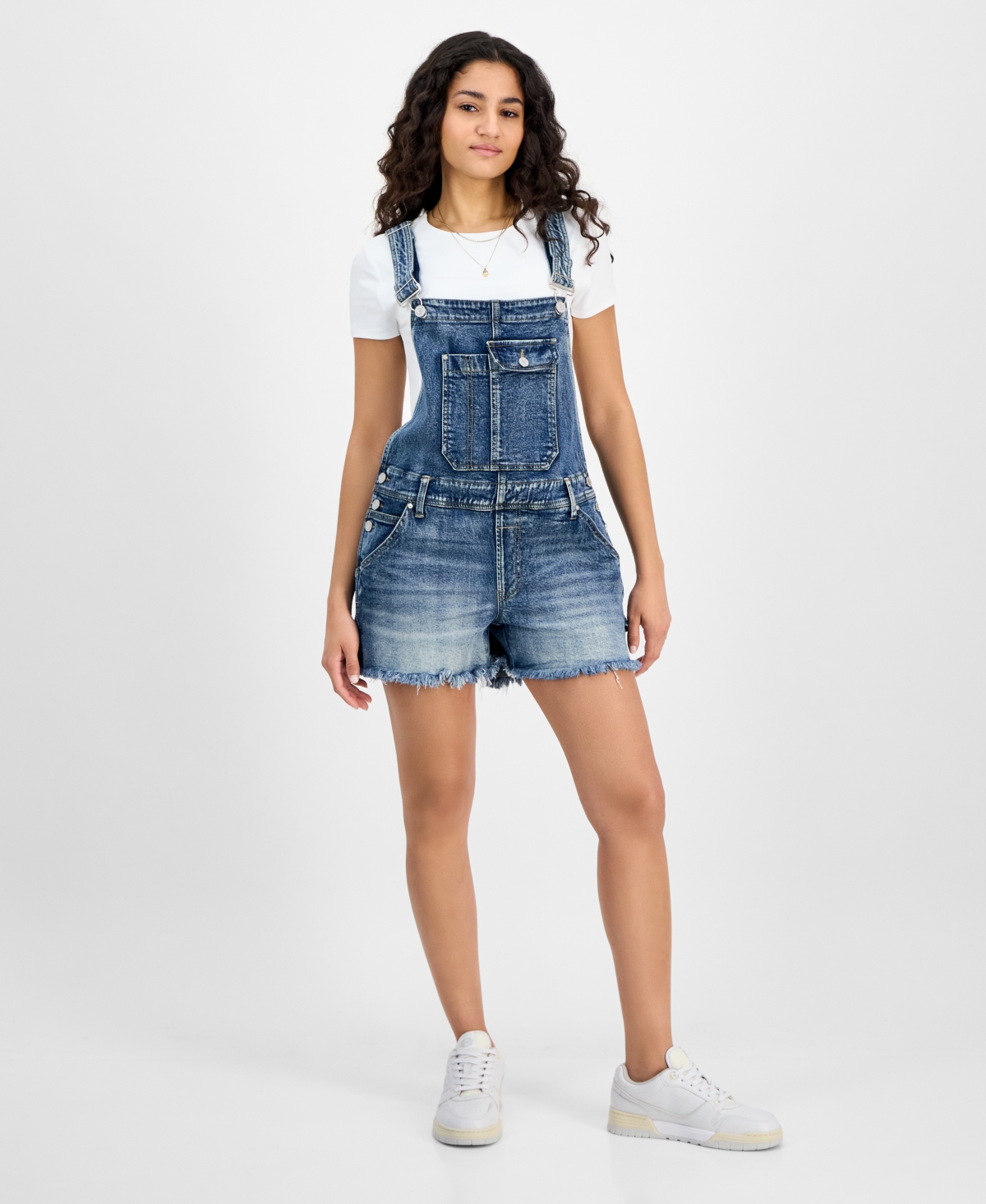 Indigo Rein Juniors' Denim Shortalls