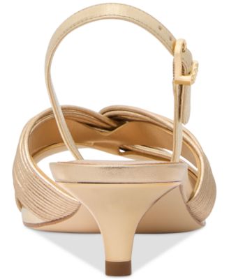 Women's Alessia Kitten-Heel Sandals