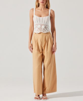 Women's Everly Cotton Cropped Sweater Top