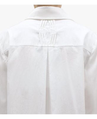 Women's Cotton Poplin Pintuck Detail Lucky Star Shirt