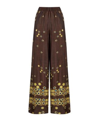 Women's Printed Flowing Pants