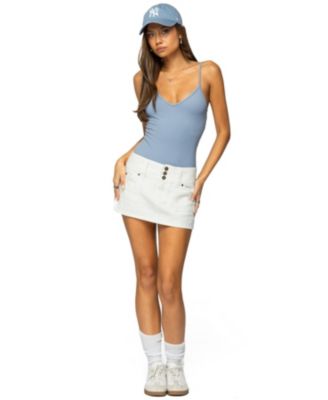 Women's Teaghan V Neck Fitted Bodysuit