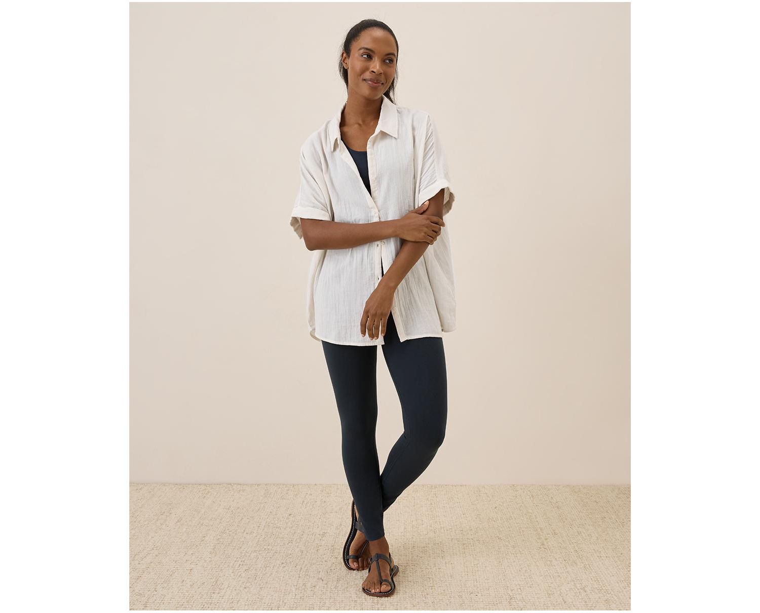 Women's Organic Cotton On the Go-To Legging - Shorty
