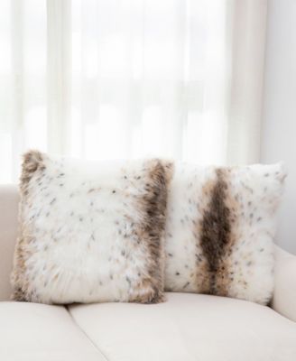 Animal Print Deccorative Pillow Set, 16" x 16"