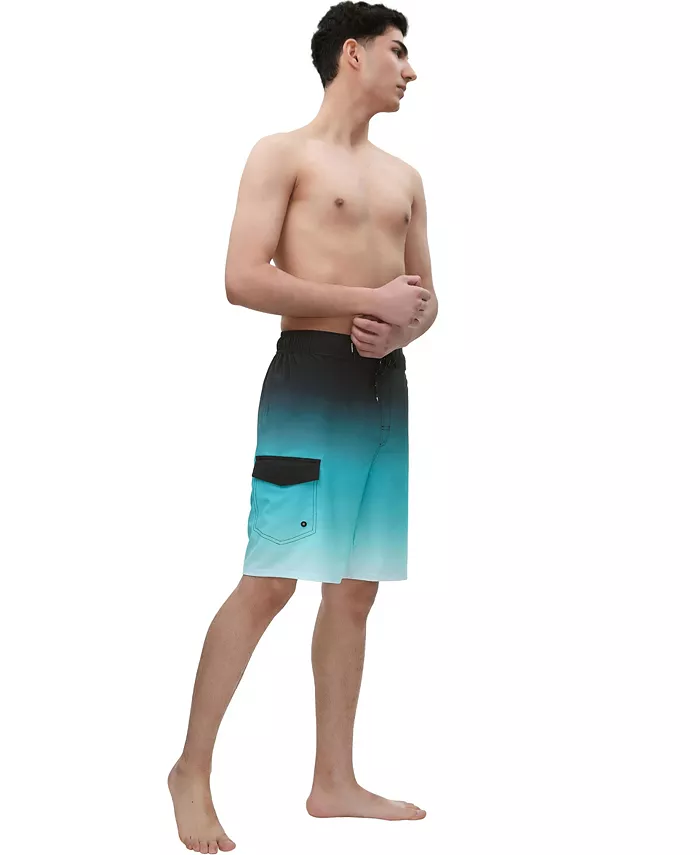 Men's 9" NO Liner Board Shorts Quick Dry Swim Trunks SPF 50+ - thumbnail 4