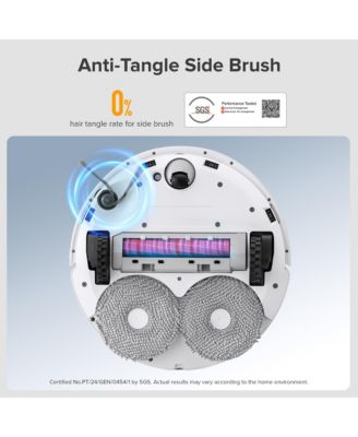 QR 798 Robot Vacuum and Mop &amp;#x2013; Building on Qrevo Pro, Featuring 10,000 Pa Suction, SGS Certified 0% Hair Tangling Side Brush, Self-Emptying &amp; Refilling, Auto Mop Washing and Auto Drying