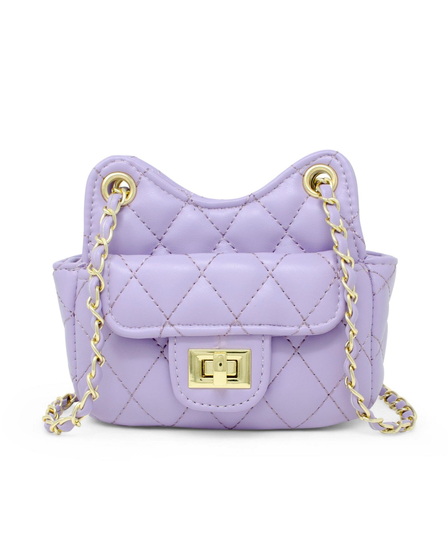 Сумка Tiny Treats + Zomi Gems Tiny Quilted Treasure Purse, Pink для девочек, цвет: Фиолетовый — фото 1