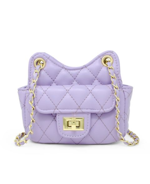 Сумка Tiny Treats + Zomi Gems Tiny Quilted Treasure Purse, Pink для девочек, цвет: Фиолетовый