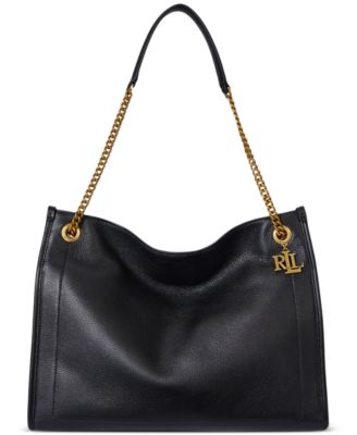 Bradley Large Pebbled Leather Tote Bag