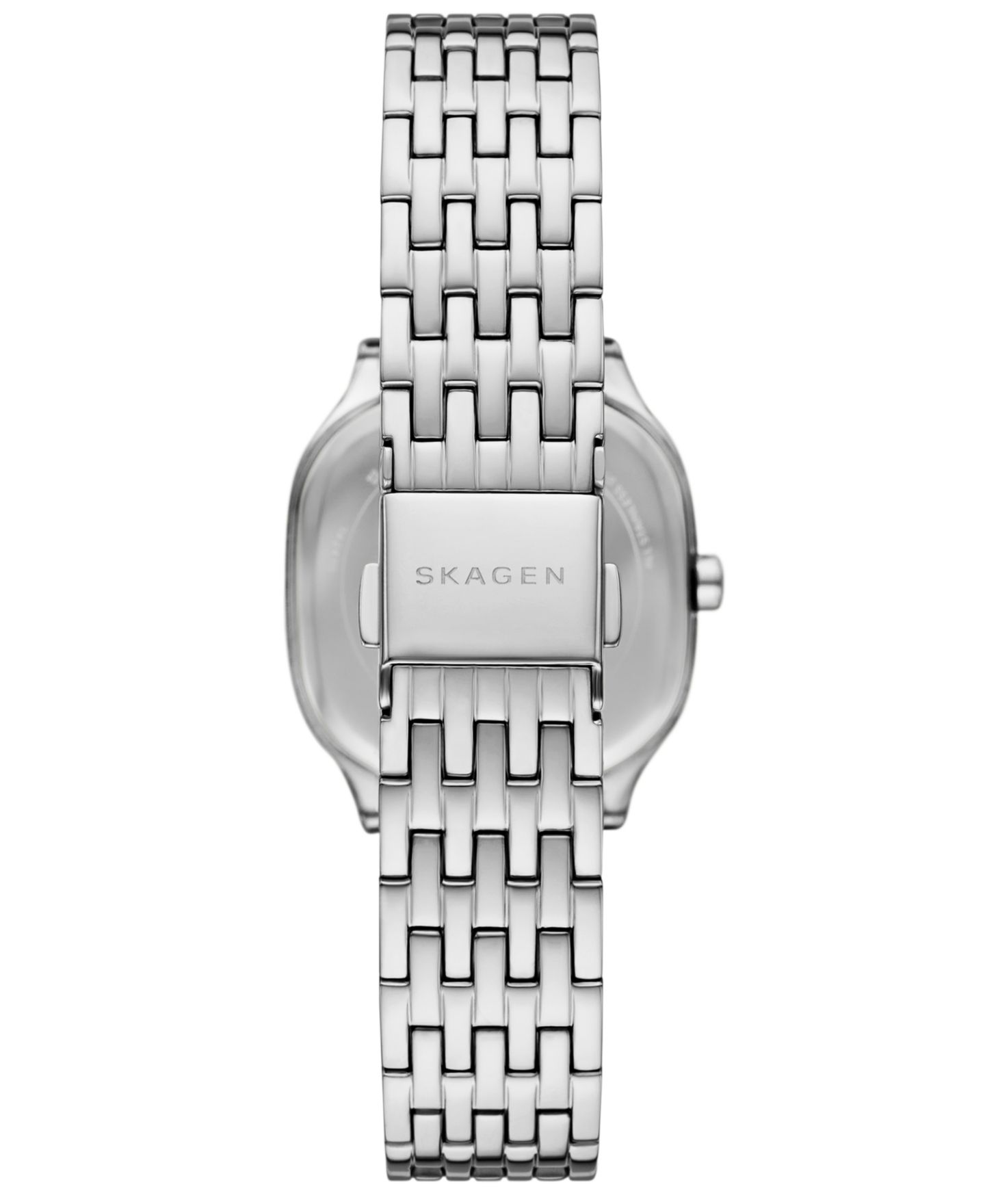 Женские часы Skagen Mellem Lille Quartz Three-Hand Silver Stainless Steel Watch, 28mm — фото 2