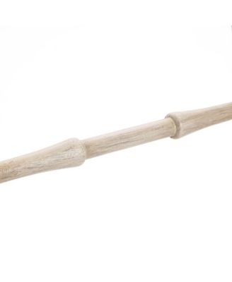 Rustic Birch Wood 4-Rung Blanket Ladder