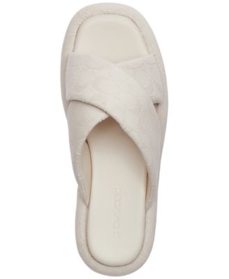 COACH Women's Penelope Crisscross Sandals - Macy's